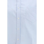 Blue Cotton Dress Shirt