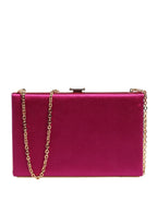 Pink Cotton Clutch Evening Crossbody Women Purse Bag