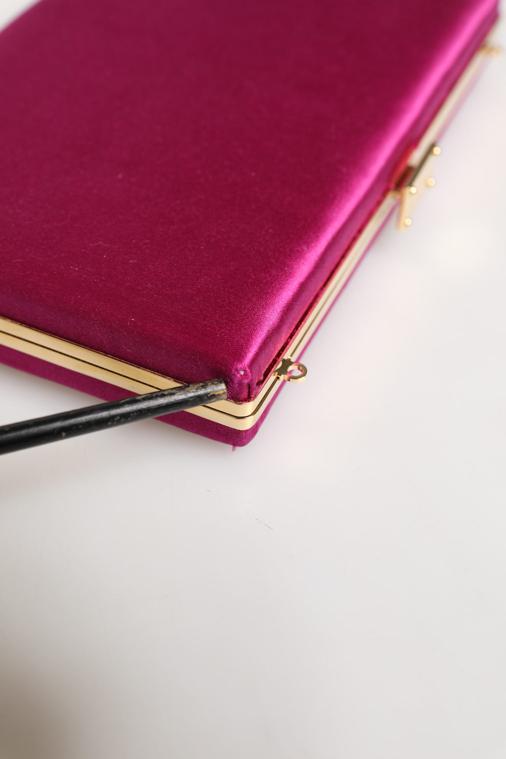 Pink Cotton Clutch Evening Crossbody Women Purse Bag