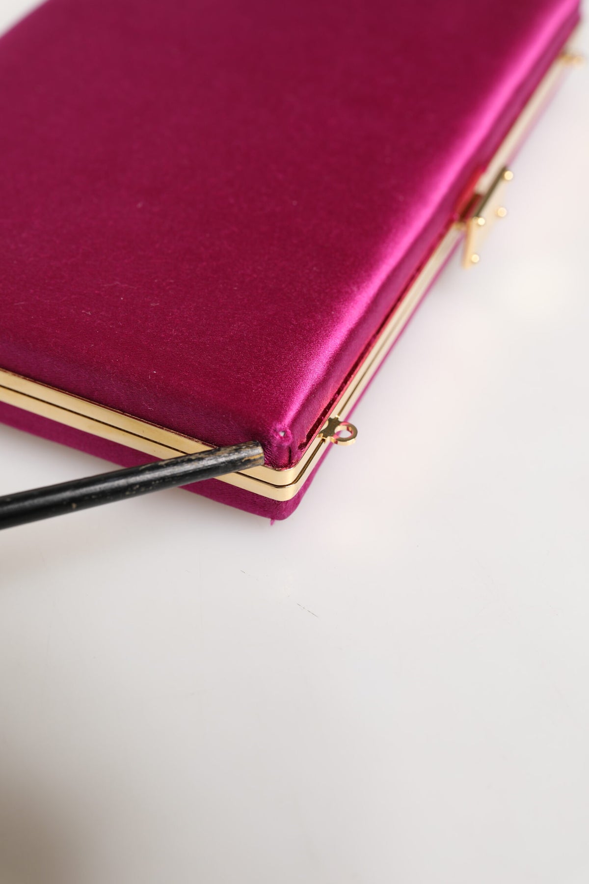 Pink Cotton Clutch Evening Crossbody Women Purse Bag