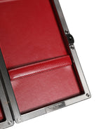 Beige Velvet Calf Leather Clutch Evening Women Purse Bag