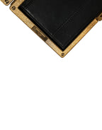 White Lambskin Leather Clutch Evening Women Purse Bag