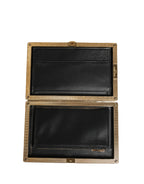 Beige Lambskin Leather Clutch Evening Women Purse Bag