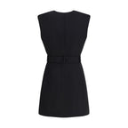 Black Wool Cocktail Dress