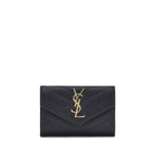 Black Calf Leather Bos Taurus Wallet
