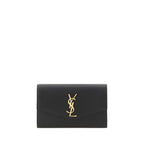 Black Calf Leather Bos Taurus Clutch Bag