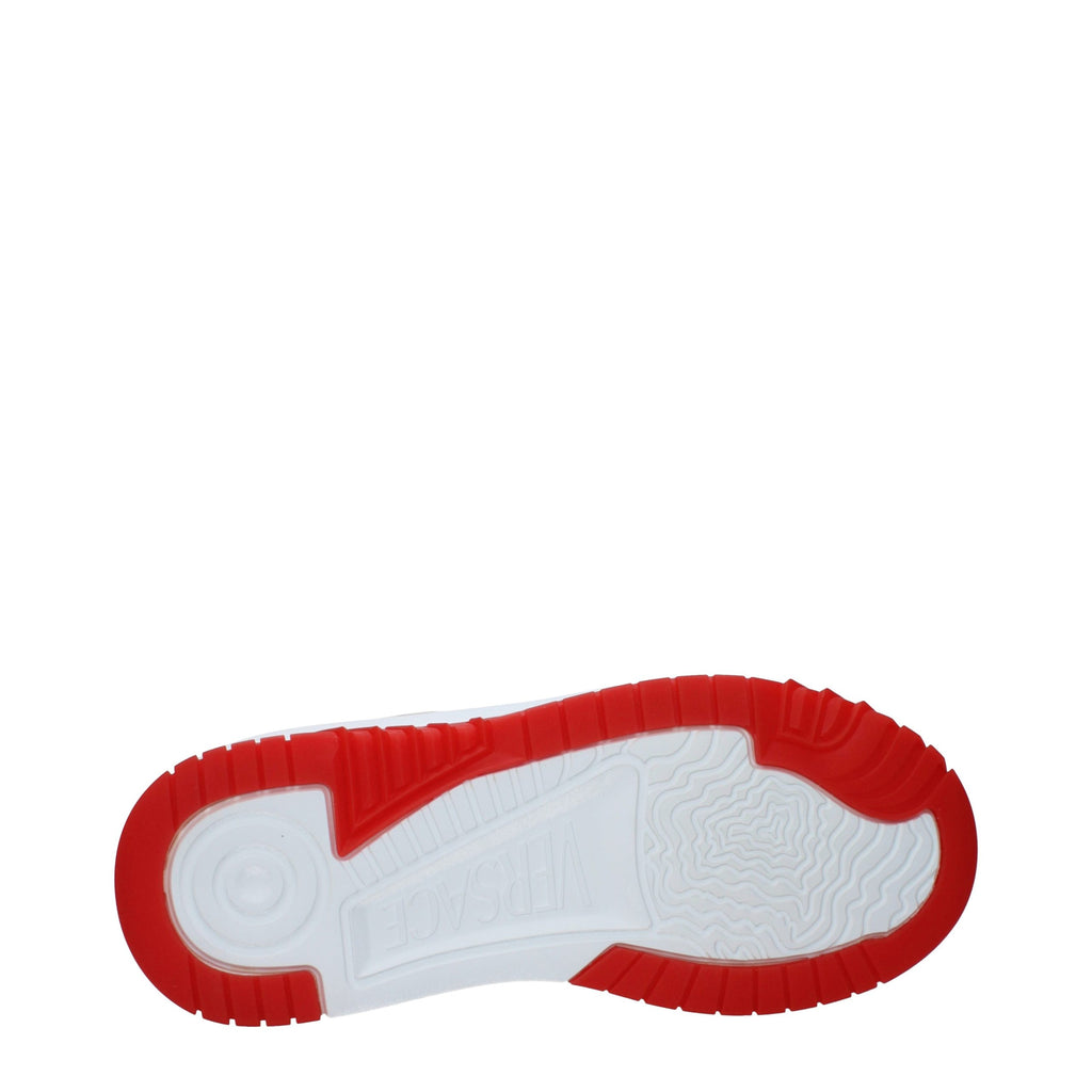 Blue Leather Athletic Sneakers