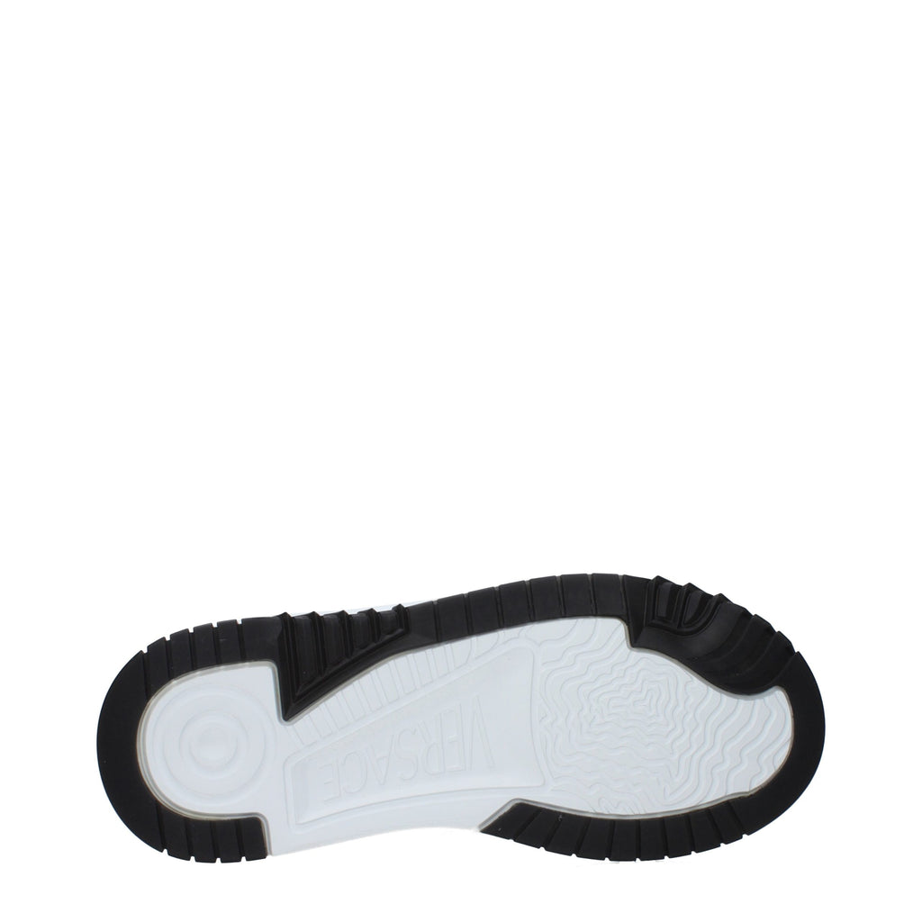 White Leather Chunky Sneakers