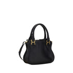 Black Calf Leather Bos Taurus Shoulder Bag