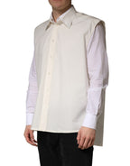 White MARTINI Cotton Men Dress Formal Shirt