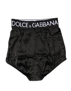 Black Logo Girdle High Waist Panty  Underwear