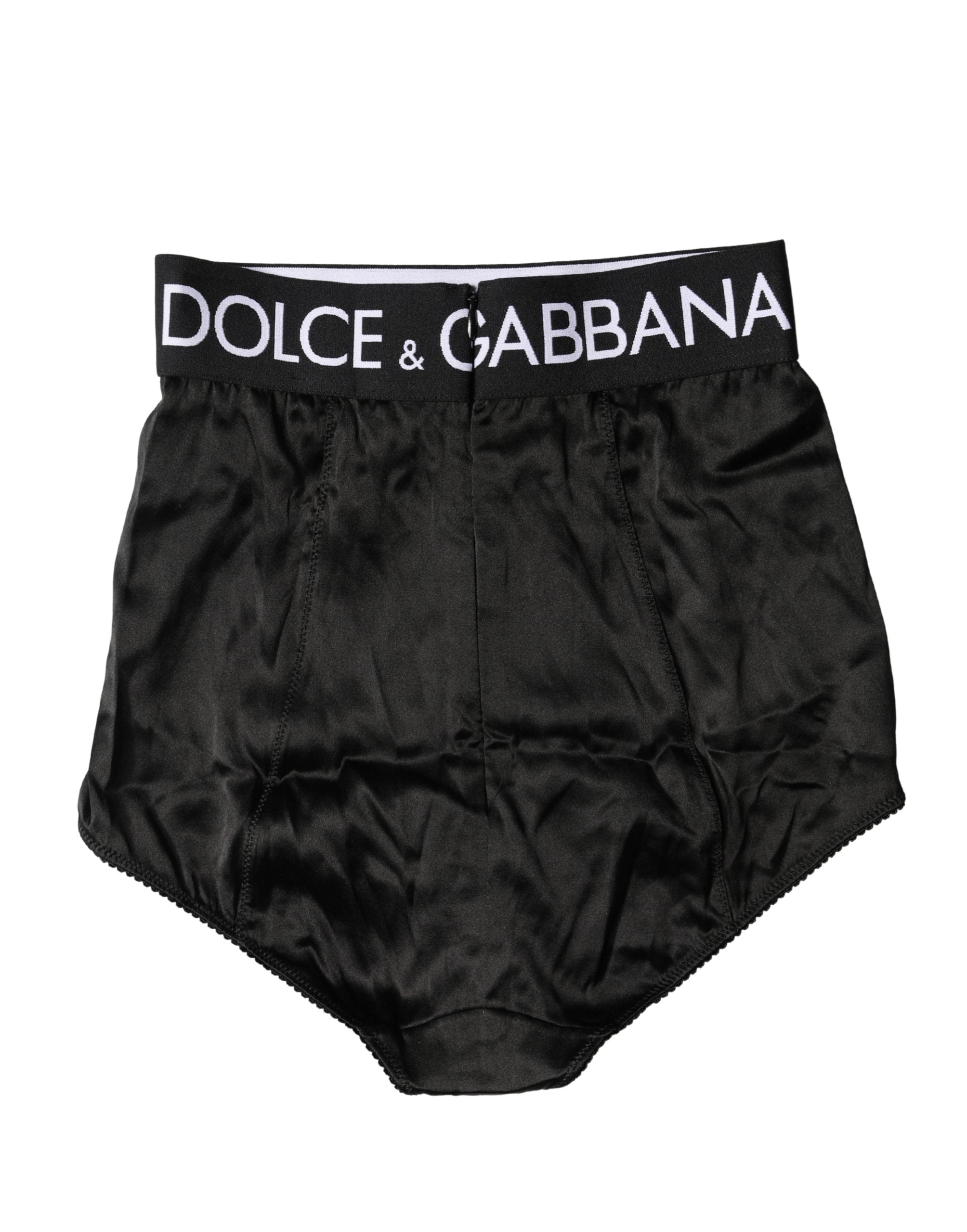 Black Logo Girdle High Waist Panty  Underwear