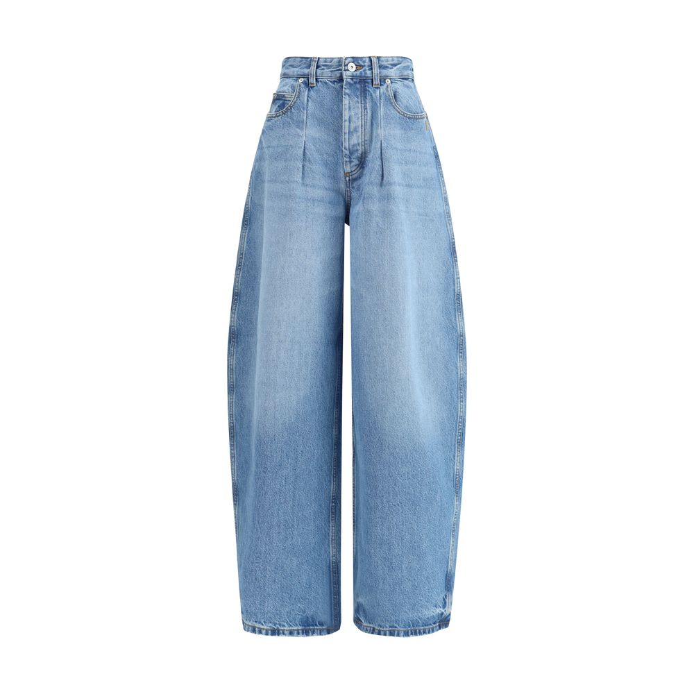 Blue Cotton Jeans Denim