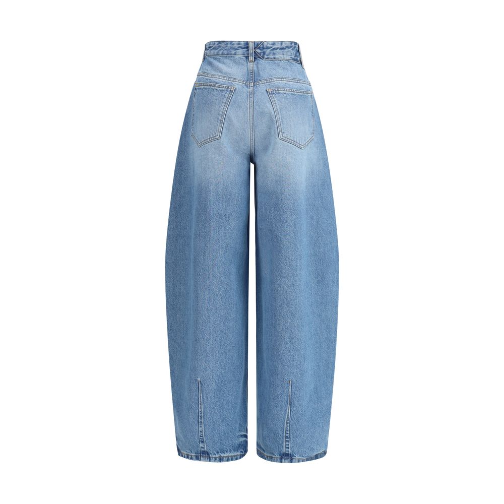 Blue Cotton Jeans Denim
