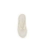 White Rubber Flip-Flop Sandals