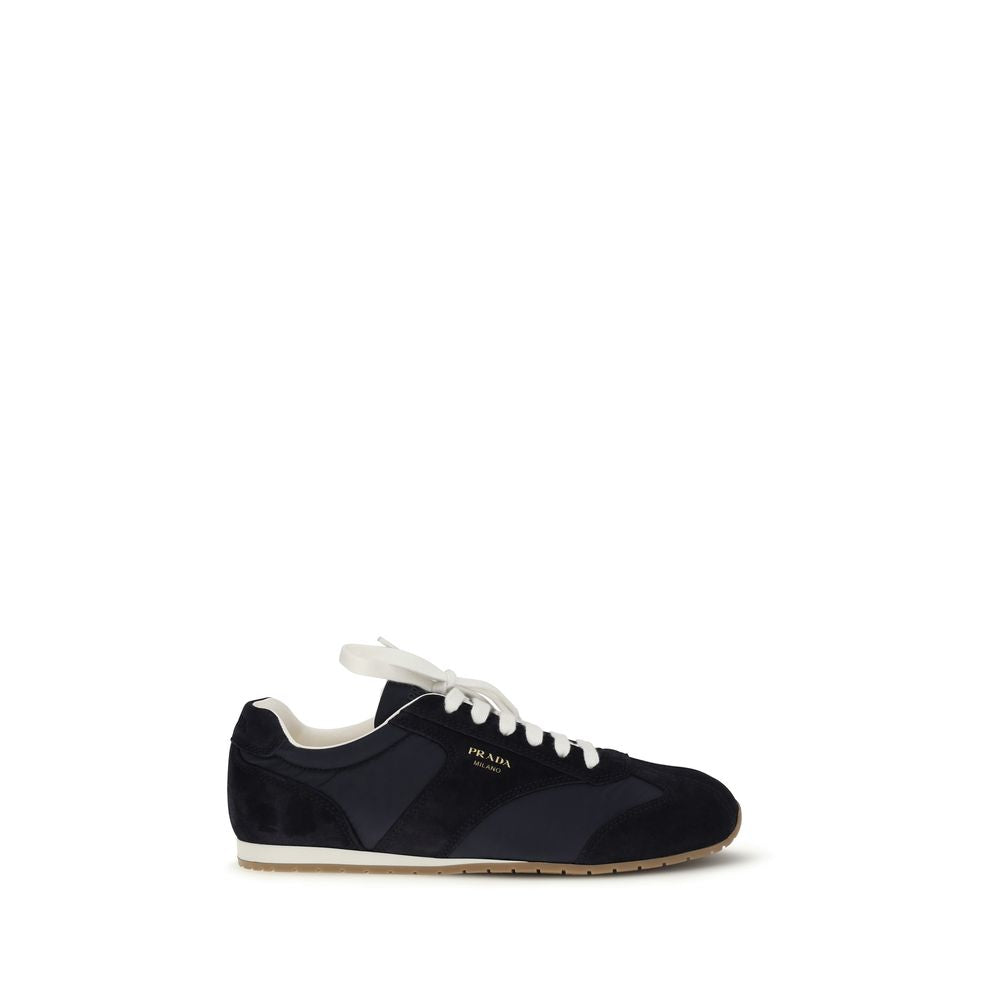 Blue Calf Leather Bos Taurus Athletic Sneakers