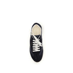 Blue Calf Leather Bos Taurus Athletic Sneakers