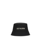 Black Cotton Bucket Hat