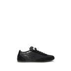 Black Calf Leather Bos Taurus Athletic Sneakers