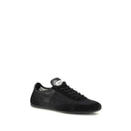 Black Calf Leather Bos Taurus Athletic Sneakers