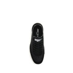 Black Calf Leather Bos Taurus Athletic Sneakers