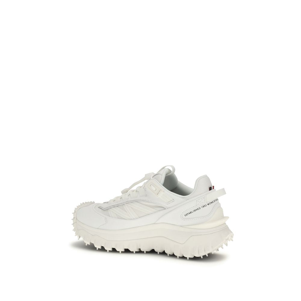 White Polyamide Athletic Sneakers