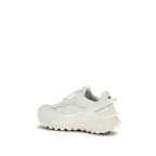 White Polyamide Athletic Sneakers