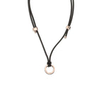 Brown Calf Leather Bos Taurus Keychain