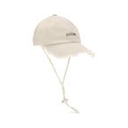 Beige Cotton Cap (Baseball Hat)