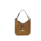 Brown Calf Leather Bos Taurus Shoulder Bag