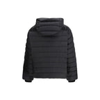 Black Polyester Coat