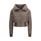 Brown Polyester Coat