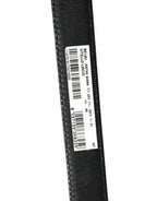 Men Black Classic Leather Metal Buckle Belt