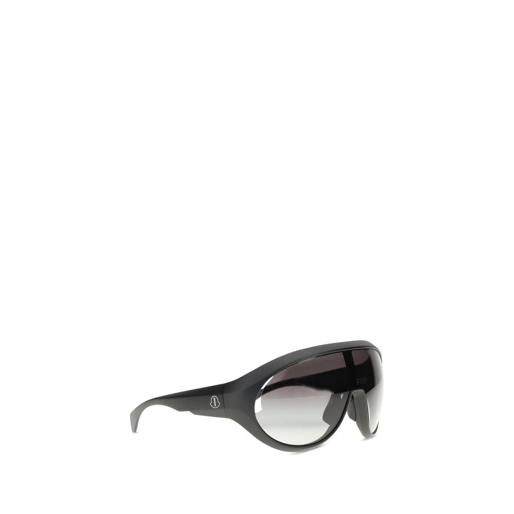 Black Polyamide Sunglasses