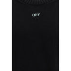 Black Cotton Sweatshirt