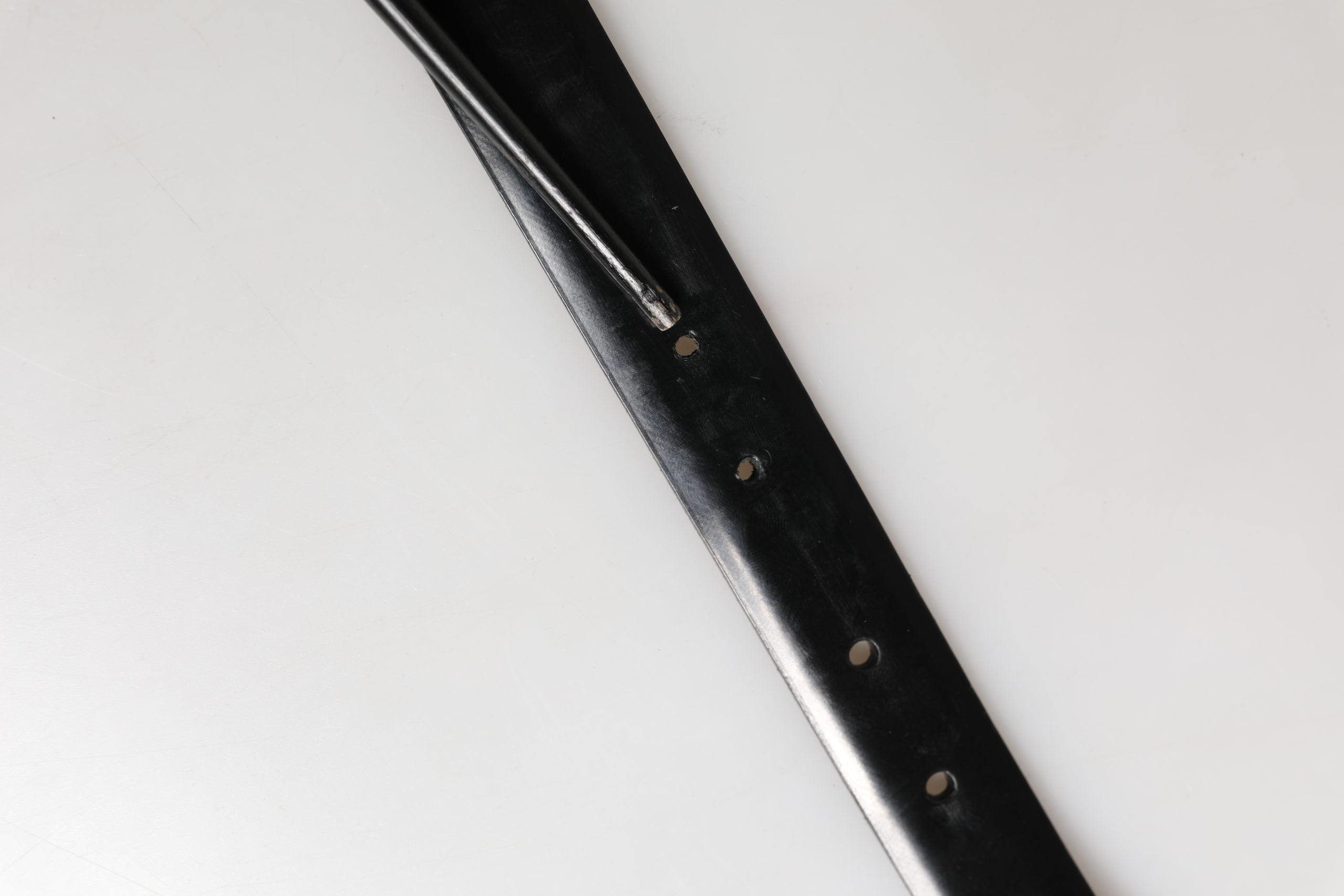 Men Black Classic Leather Metal Buckle Belt