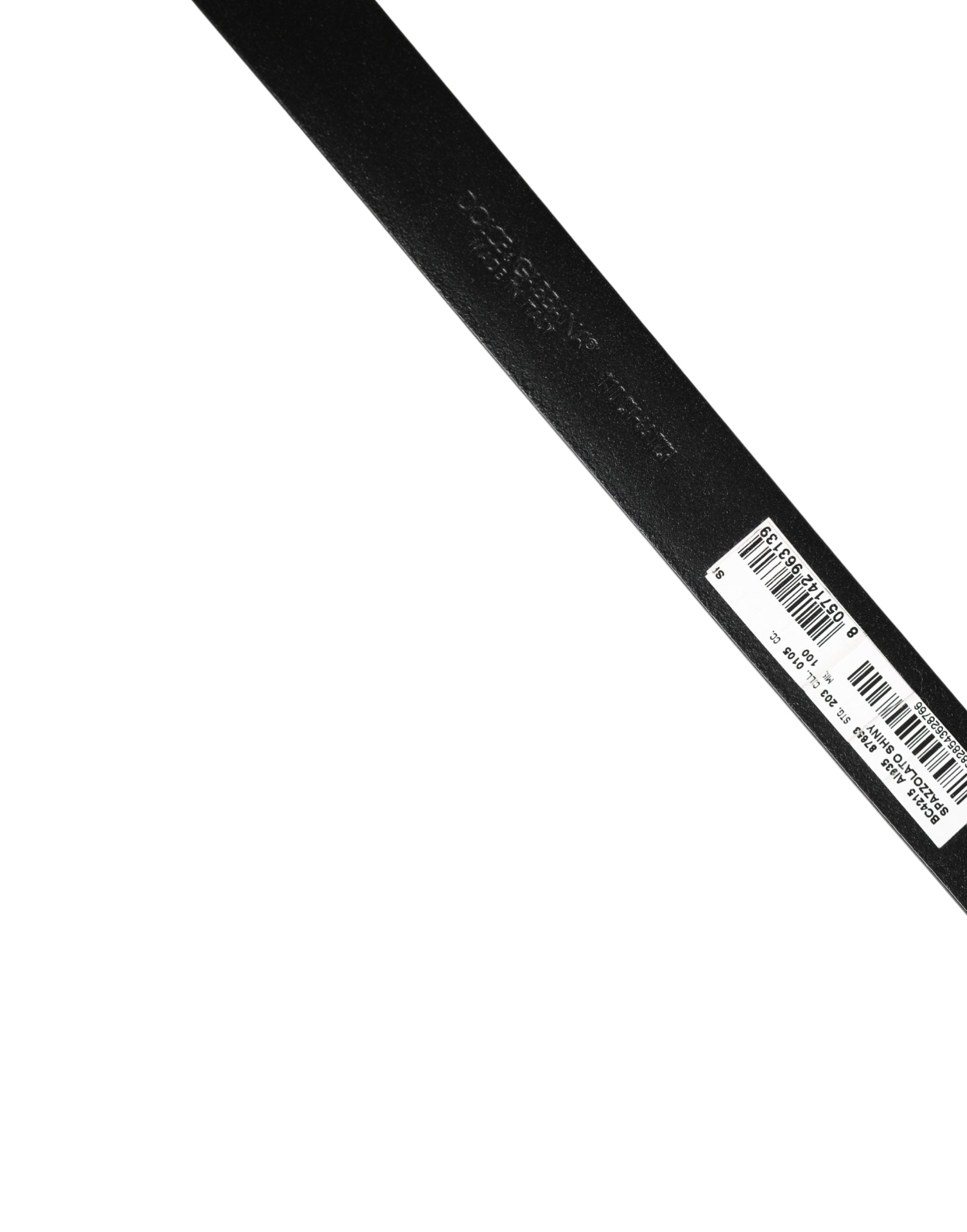 Men Black Classic Leather Metal Buckle Belt