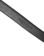 Men Green Lurex Polyester Metal Buckle Belt