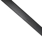 Men Black Classic Leather Square Buckle Belt