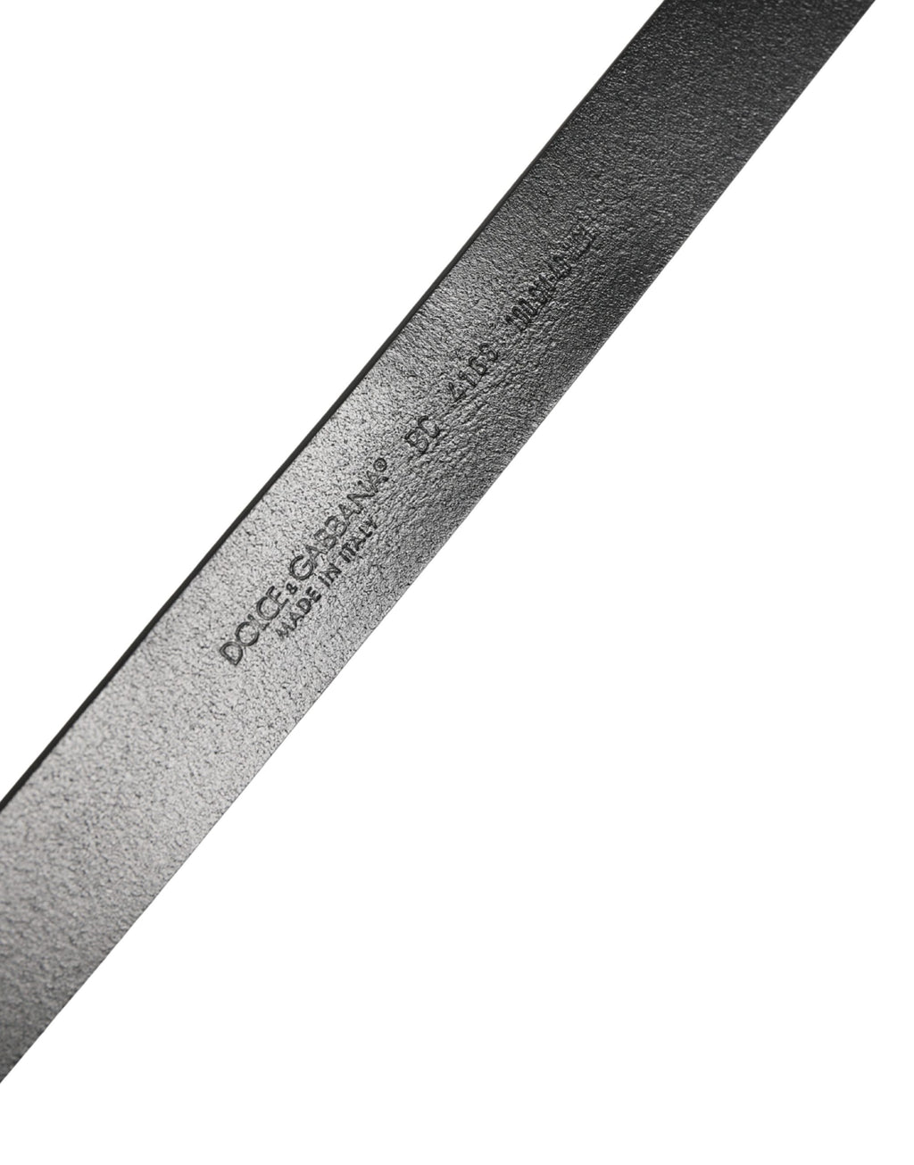 Men Black Classic Leather Logo Buckle Belt