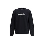 Black Cotton Sweatshirt
