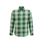 Bicolor Cotton Pattern Shirt