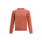 Orange Cotton Sweatshirt