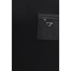 Black Fleece Wool Sweatshirt