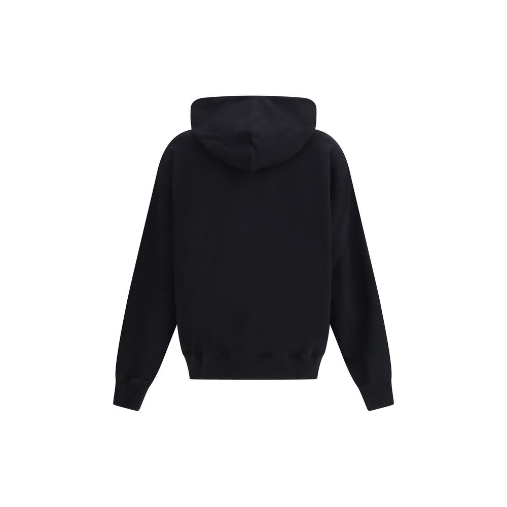 Black Cotton Sweatshirt