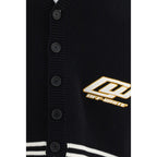 Black Cotton Cardigan