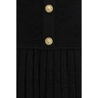 Black Viscose Cocktail Dress