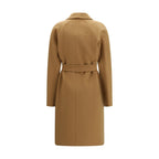 Purple Cashmere Coat
