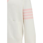 White Cotton Cardigan