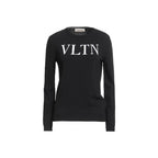 Black Polyamide Sweatshirt